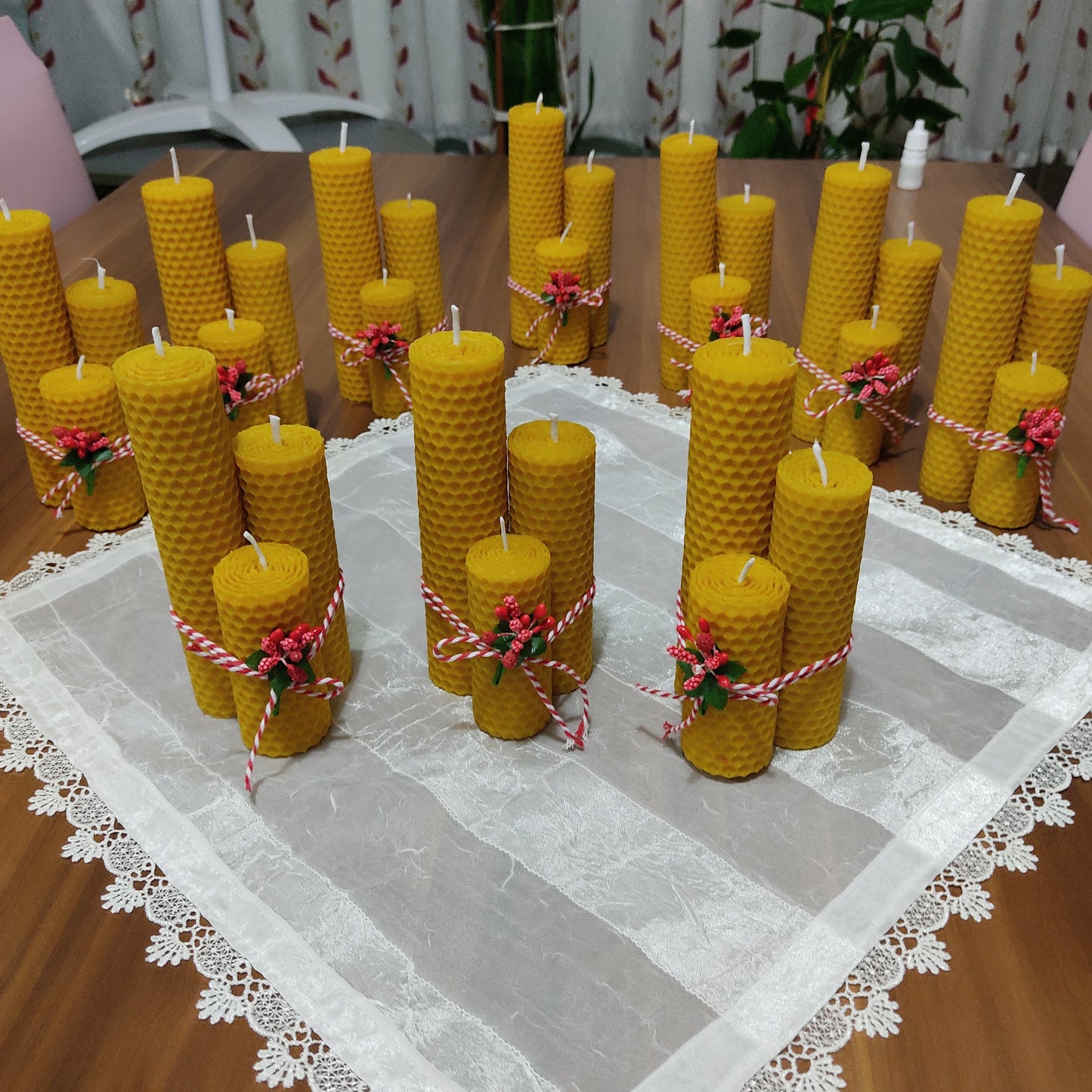 Wholesale beeswax candles sets for Gift