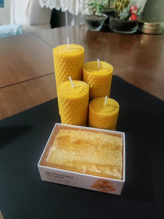 Wholesale Honey Candles & Honey soup Gift box